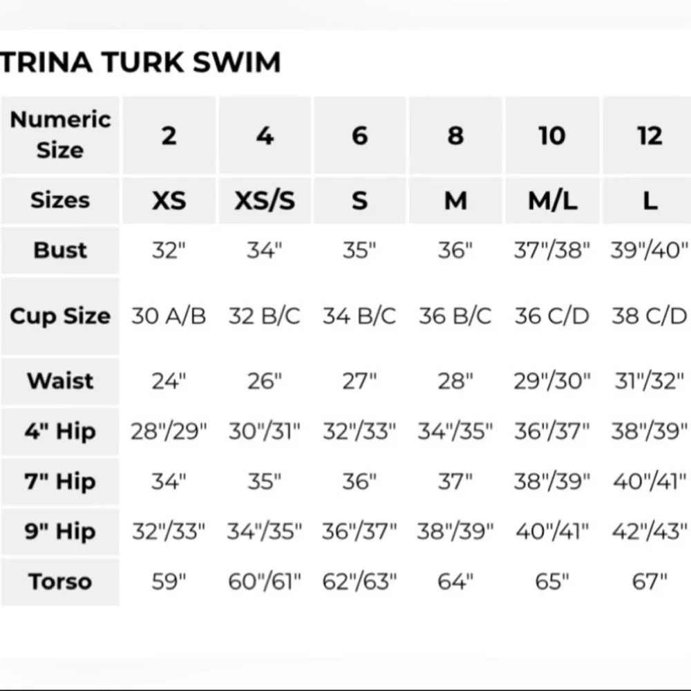 NWT Trina Turk long sleeve swim top size S - Picture 3 of 4